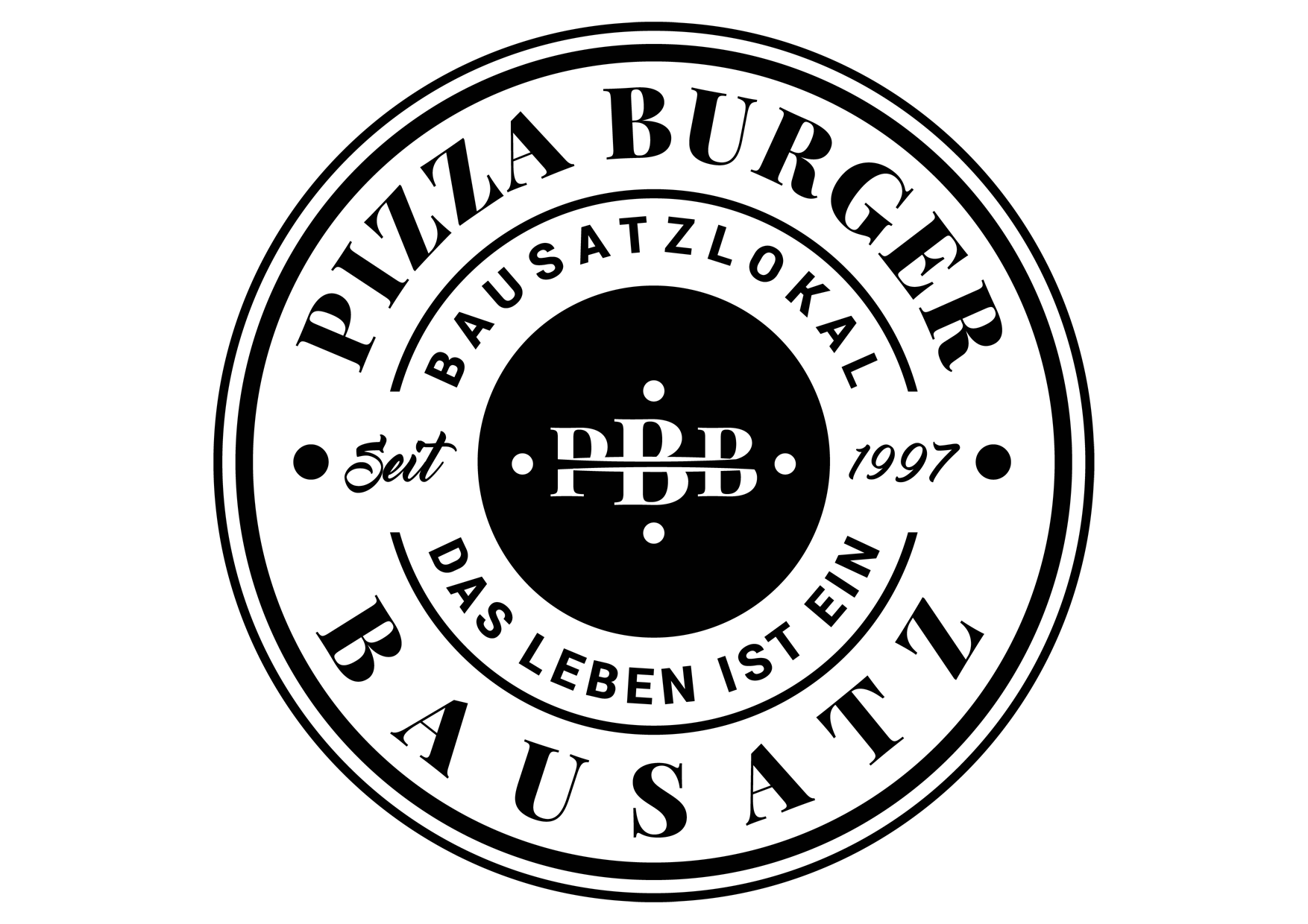 Die Bausatzlokale • Das Leben ist ein Bausatz! - PBB • Pizza Burger Bausatz logo
