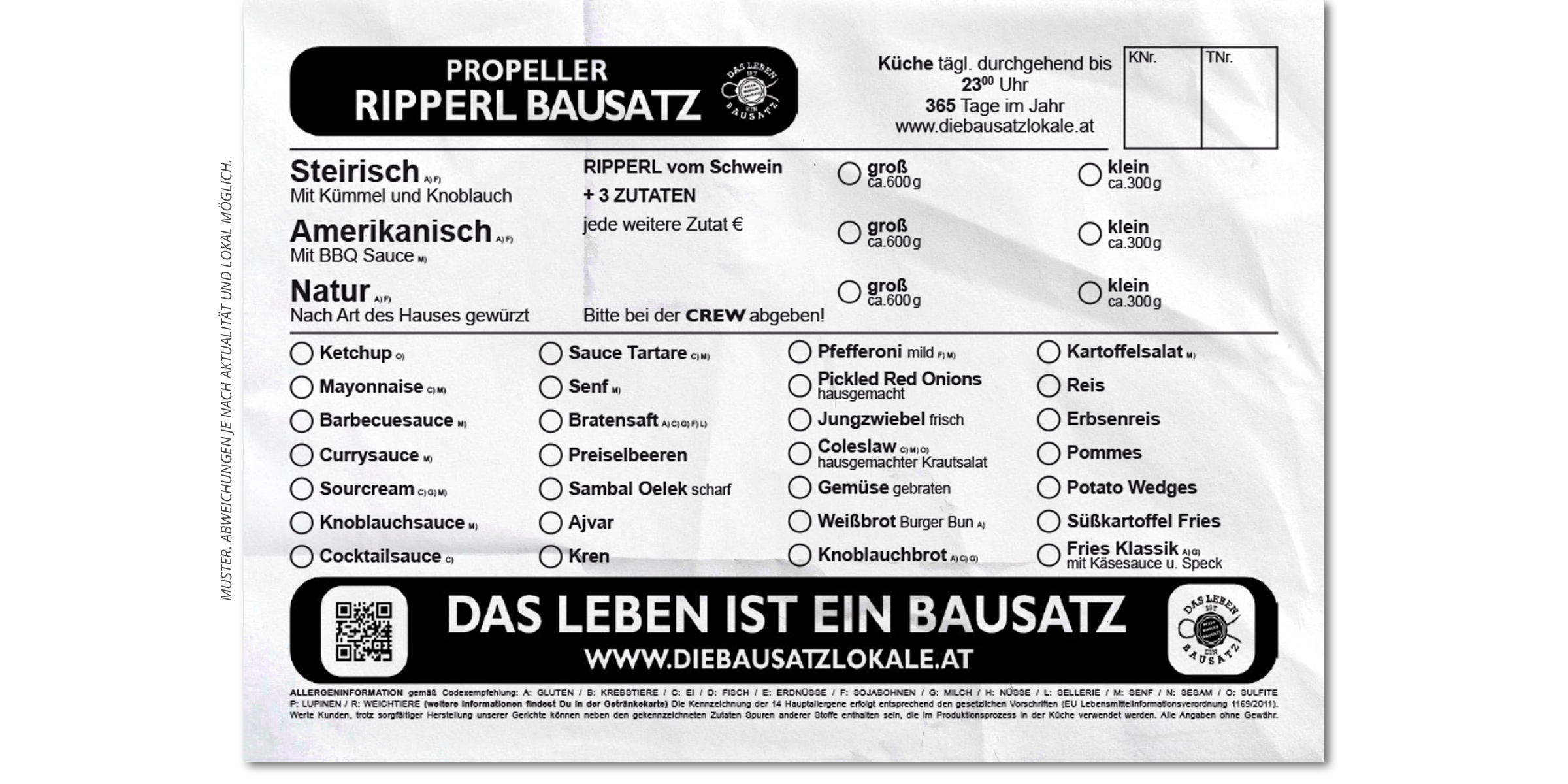 PBB Pizza Burger Bausatzlokal - Das Leben ist ein Bausatz! Seit 1997 Kaffee, Pub, Restaurant