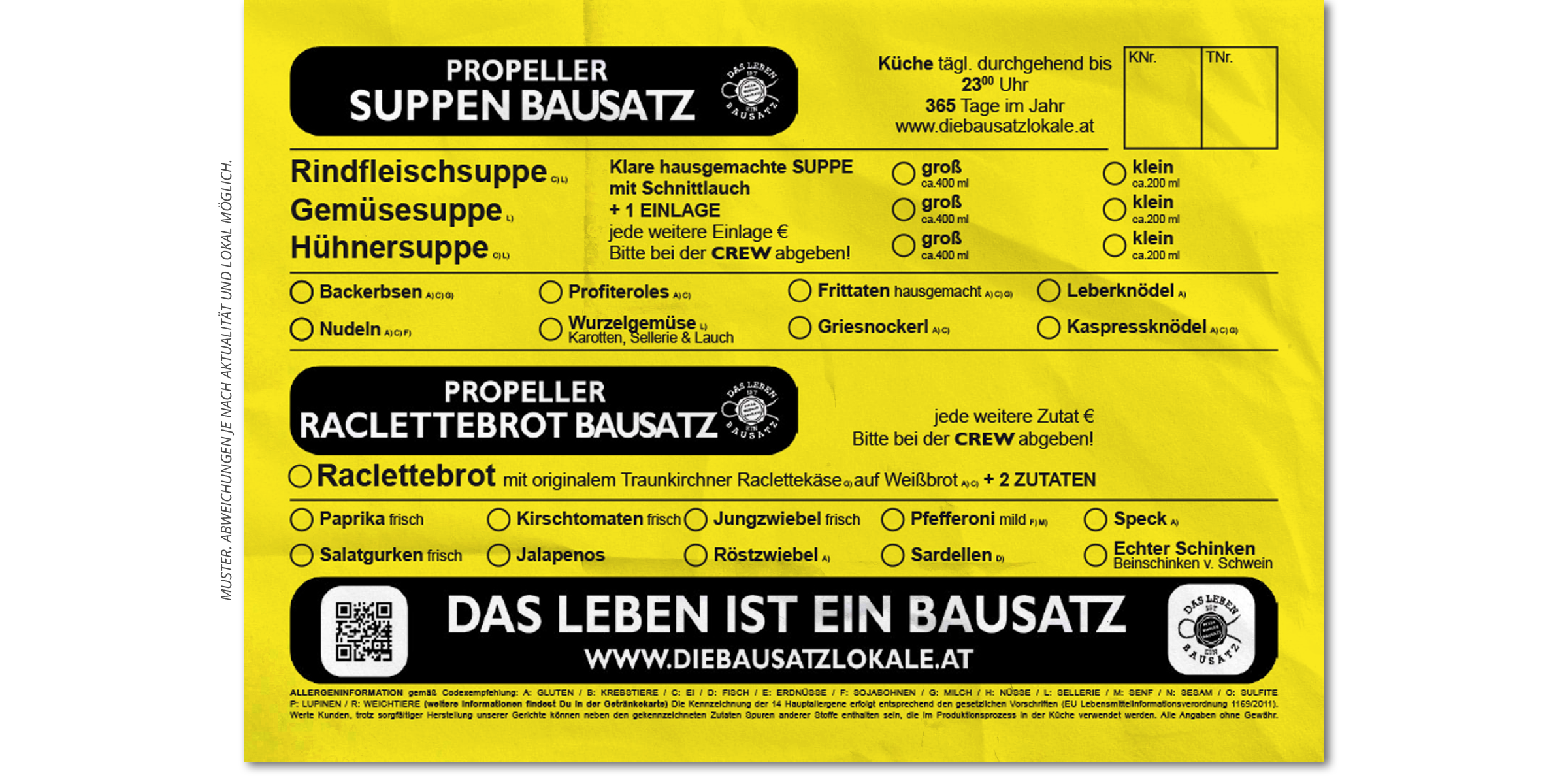 PBB Pizza Burger Bausatzlokal - Das Leben ist ein Bausatz! Seit 1997 Kaffee, Pub, Restaurant
